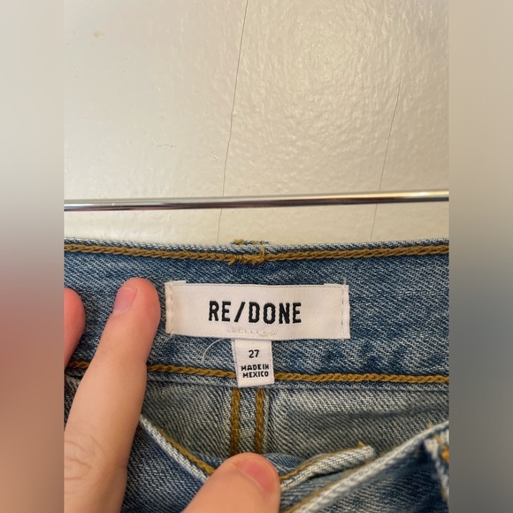 RE/DONE Low Rider Jean Midi Skirt with a Low-Slung Waist, Size 27 worn once - Picture 4 of 9